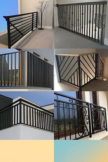 Готовые перила: Готовые перила, Материал: Металл, Для лестницы — 2