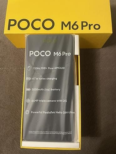 m2 ssd: Poco M6 Pro, Б/у, 512 ГБ, цвет - Черный, 2 SIM — 6