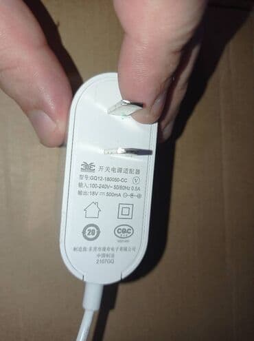 блок питания для ноутбука бишкек: Блок питания 18V 500mA для Xiaomi Deerma GQ12-180050-CC переходник — 1