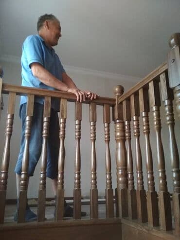 Дизайн, проектирование: Лестницы на заказ из любово вида дерева цена зависит от размераж — 7