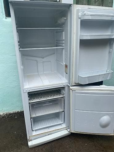 Ашкана техникасы: Муздаткыч Indesit, Колдонулган, Эки камералуу, De frost (тамчы), 57 * 160 * 60 — 2