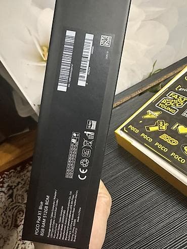 Планшеты: Планшет, Poco, память 512 ГБ, 11" - 12", Wi-Fi, Классический цвет - Синий — 3