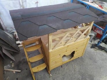 прием бездомных собак: Продаются будки и вольеры для собак и кошек, разных пород, на заказ и — 9