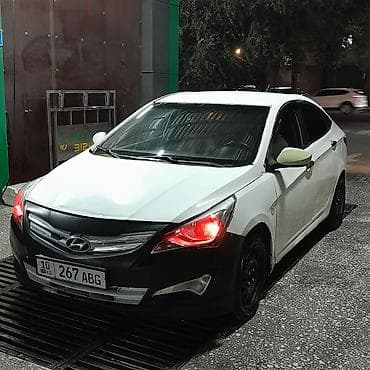 255 70 16: Hyundai Accent: 2014 г., 1.6 л, Автомат, Бензин, Седан — 3