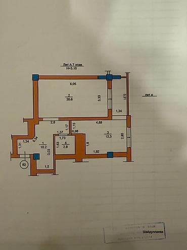 Квартиры: 1 комната, 51 м², Элитка, 7 этаж, Евроремонт — 8