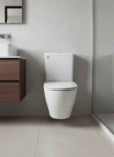 уличный туалет: Подвесной унитаз GRACE с тонкой крышкой-сиденьем. Особенности: - — 1