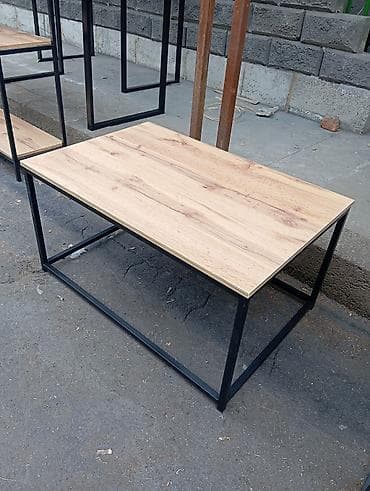 стол консоль: Офисный стол, Новый, Нерегулируемый, цвет - Черный, Прямоугольный — 3