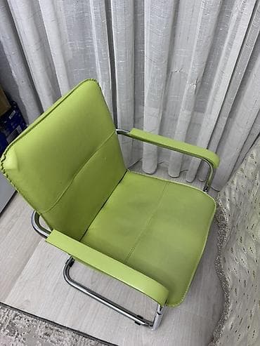 бу стулья для кухни: Кресла-качалка, цвет - Зеленый — 3