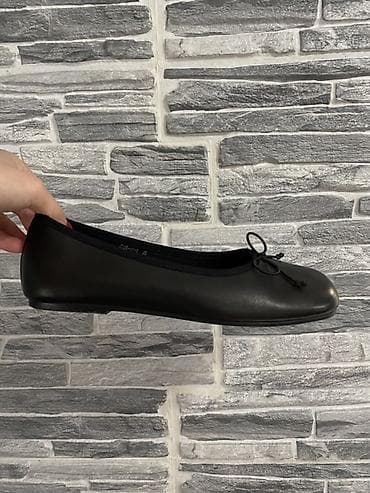 Балетки женские черные, натуральная кожа,под Maison Margiela, брала за — 2
