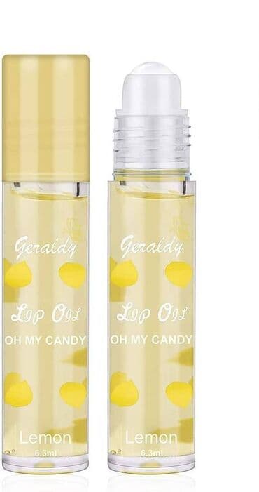 касметика для девочек: Блеск для губ с лимонным вкусом шариковый, свежая глазурь для губ — 2