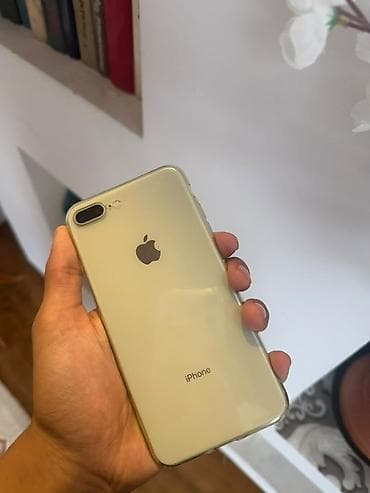 ipone x: IPhone 8 Plus, Б/у, 64 ГБ, Белый, Чехол, 74 % — 2