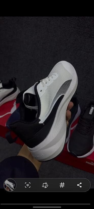 puma обувь: Мужские кроссовки, 42, Puma, Новый, цвет - Черный, Платная доставка — 8