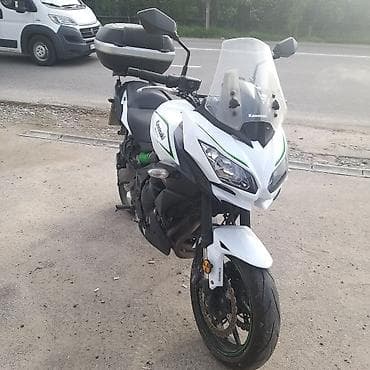 Мотоциклы: Adventure Kawasaki, 650 куб. см, Бензин, Б/у — 3