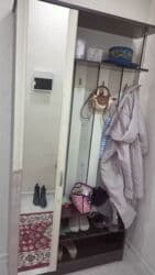 фурнитура для мебели: Г. Ош. Прихожая-гарнитур с вешалкой и шкафом-купе. - Компоновка — 2