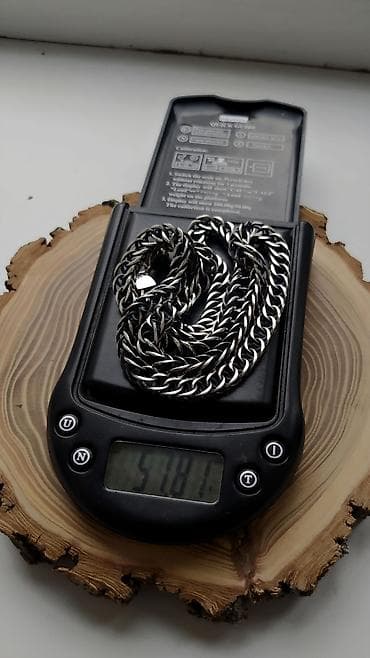 Личные вещи: Серебряная цепь Плетение "Куба" Делаю на Заказ Серебряные изделия — 8