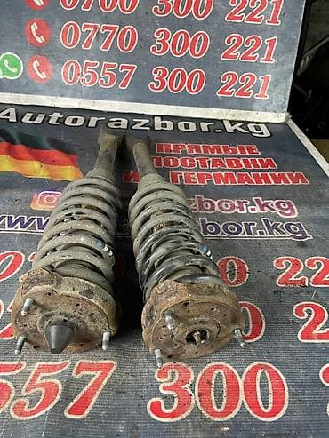 w203: Задний амортизатор, Задний пневмобаллон, Задняя пружина амортизатора Mercedes-Benz 2000 г., Б/у, Германия — 8