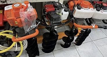 Бензобур (ямобур) для бурения лунок и ям под столбы, сваи, забор