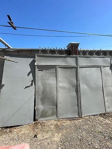 Распашные ворота: Металлические ворота для въезда/двора. - Материал: стальной лист на — 1