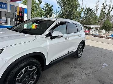 byd han ev: Hyundai Santa Fe: 2022 г., 1.6 л, Автомат, Гибрид, Кроссовер — 3