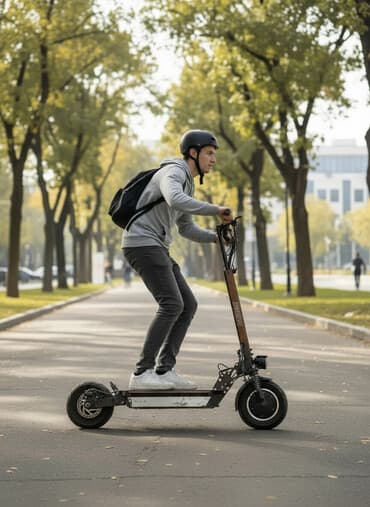 Электросамокат, Kugoo, Без рассрочки, Б/у, Самовывоз, Бесплатная доставка, Платная доставка