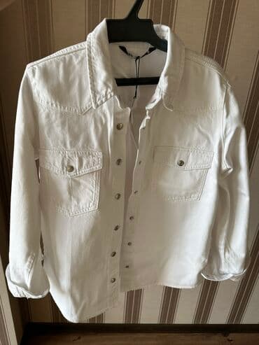 Продаю джинсовую рубашку Zara,качество шикарное.Цена окончательная! at lalafo.kg Продаю джинсовую рубашку Zara,качество шикарное.Цена окончательная!