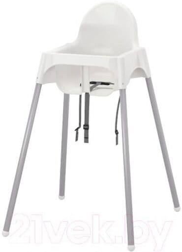 бустер детское кресло: Детский высокий стульчик для кормления - Компактный пластиковый — 1