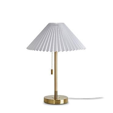 study lamp: Настольная лампа с плиссированным абажуром - Тип: настольная лампа — 1