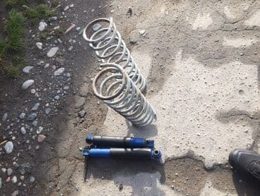 амортизаторы ваз: Задний амортизатор, Задняя пружина амортизатора ВАЗ (LADA) 2011 г., Б/у, Оригинал, Россия — 1