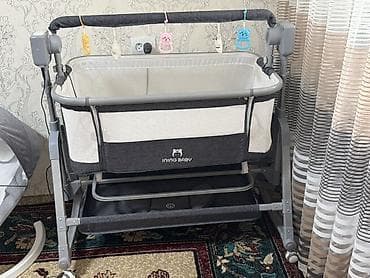 Балдар эмереги: Детская кроватка-колыбель ING Baby с функцией укачивания - Тип — 1