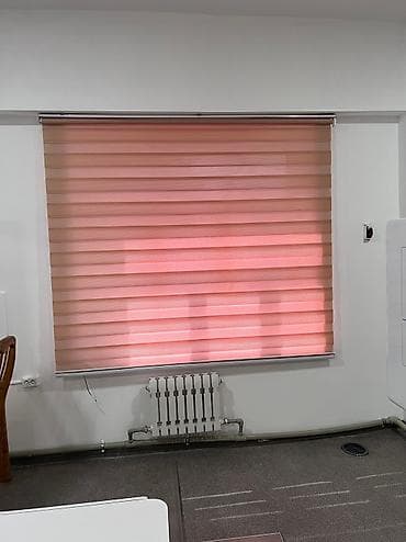 Текстиль: Жалюзи Бишкек Ролшторы Зебра день ночь Изготавливаем и устанавливаем — 1