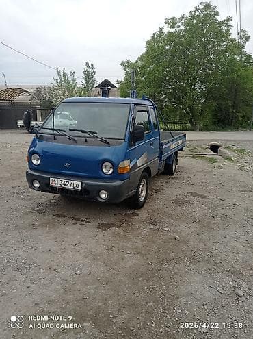 кочкор авто: Hyundai Porter: 2001 г., Кол менен иштөөчү, Дизель — 1