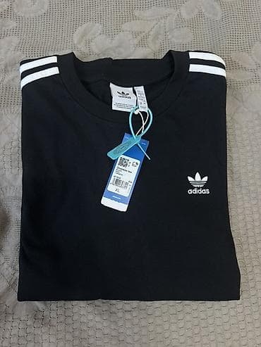 nike tech flecce: Мужская футболка, XL, Adidas, Новый, цвет - Черный, Платная доставка — 5