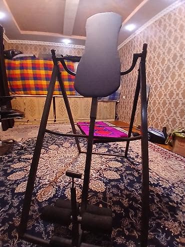 Электр транспорту: Инверсионный стол для позвоночника/гравитационный тренажер. - Прочная — 2