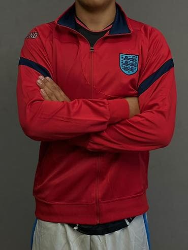 пальто с воротником: Олимпийка, Adidas, На молнии, Стандарт — 1