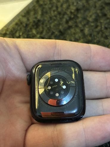 часы с альтиметром: Apple Watch Series 7 Nike, 41mm(алюминий, цвет Midnight) Версия Nike с — 4