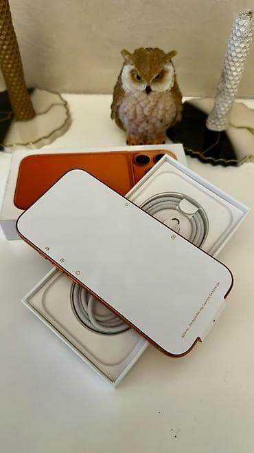 apple 13 pro: IPhone 17 Pro, Новый, 512 ГБ, Оранжевый, Кабель, 100 % — 3