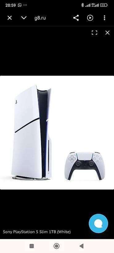 pes 22: Sony PlayStation 5 Slim, белая, 1 ТБ - Версия Slim с встроенным — 1