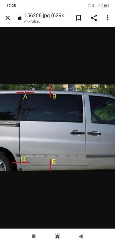 двери жигули: Передняя левая Mercedes-Benz, Б/у, Оригинал — 3