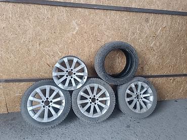 Колеса в сборе 245 / 45 / R 17, Зимняя шипованная, Комплект, Легковые, Литые, отверстий - 5