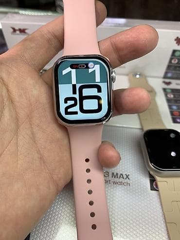 омах часы: Умные часы HK10 mini / HK10 Ultra Max - Квадратный сенсорный дисплей — 2