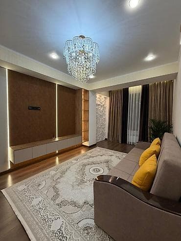 Батирлер: 1 бөлмө, 42 м², Элитка, 5 кабат, Евроремонт — 5