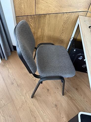 Офис креслолору: Кеңсе отургучу, түсү - Боз, Башка материал — 2