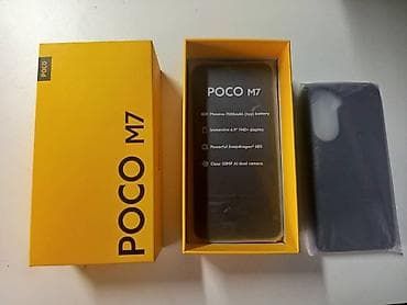tecno pova 4 pro цена в бишкеке: Poco M7, Новый, 256 ГБ, цвет - Черный — 2