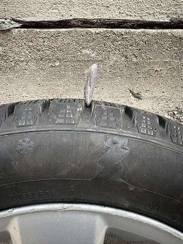 хим кг: Колеса в сборе 235 / 55 / R 18, Зима, Б/у, Комплект, Внедорожные (АТ/МТ), Литые, отверстий - 5 — 1