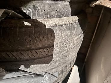 Шины 225 / 55 / R 17, Лето, Б/у, Комплект, Легковые, Корея, Bridgestone