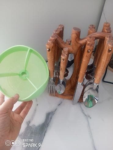 third edition solution: Набор столовых приборов с подставкой + пластиковый — 1