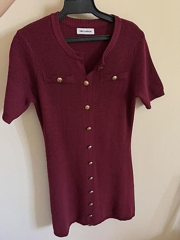 шарф шелковый: Повседневное платье, Короткая модель, Трикотаж, Прямое, S, M, L — 2