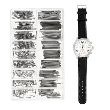 золотые часы: 360 штук. ШПЛИНТЫ для часов в коробке 18 различных размеров: 6 мм, 7 — 3