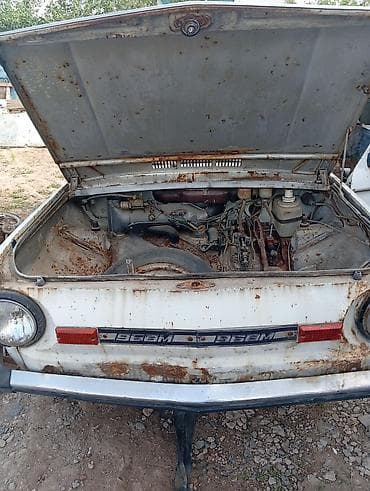 пятнашка такси: ЗАЗ 968 Запорожец: 1990 г., Механика, Хэтчбэк — 3
