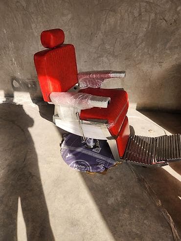 мебель для компьютера: Барберское кресло с гидроподъемником - Обивка: краская экокожа с — 1